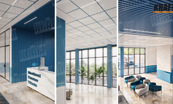 A medical space where KRAFT technologies work for comfort